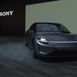 Sony Surprises CES With Electric Concept Car