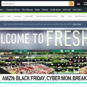 Amazon Posts Black Friday, Cyber Monday Sales Record