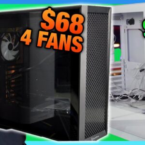 $68 Case with 4 Fans: SilverStone 515XR & $100 514X Case Reviews